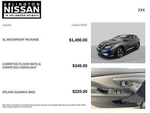 Certified 2023 Nissan Murano SL w/ SL Moonroof Package AWD/4WD image 4