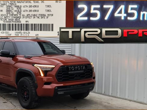 Used 2024 Toyota Sequoia TRD Pro AWD/4WD image 1