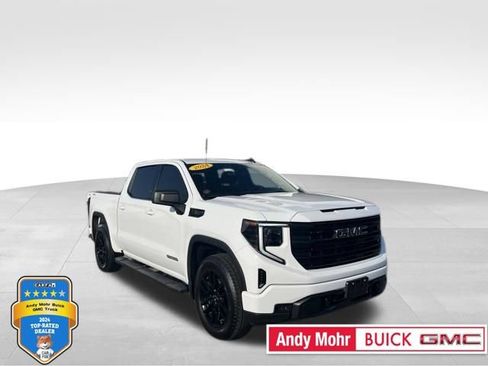 Used 2024 GMC Sierra 1500 Elevation w/ LPO, Elevation Black Package AWD/4WD image 1