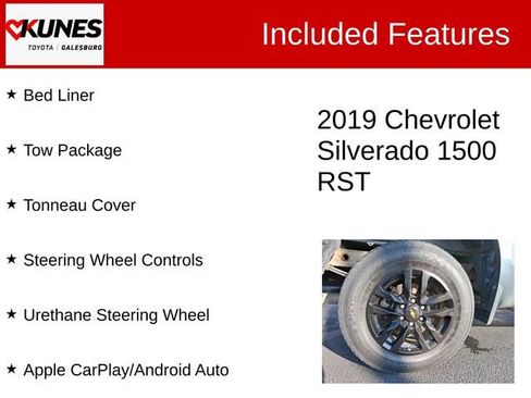 Used 2019 Chevrolet Silverado 1500 RST w/ All-Star Edition image 3