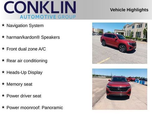 Used 2024 Volkswagen Atlas SEL Premium R-Line image 2