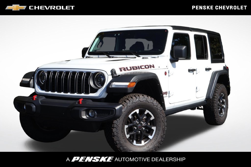 Used 2025 Jeep Wrangler Unlimited Rubicon AWD/4WD image 1