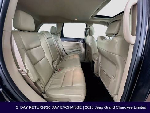 Used 2018 Jeep Grand Cherokee Limited AWD/4WD image 33
