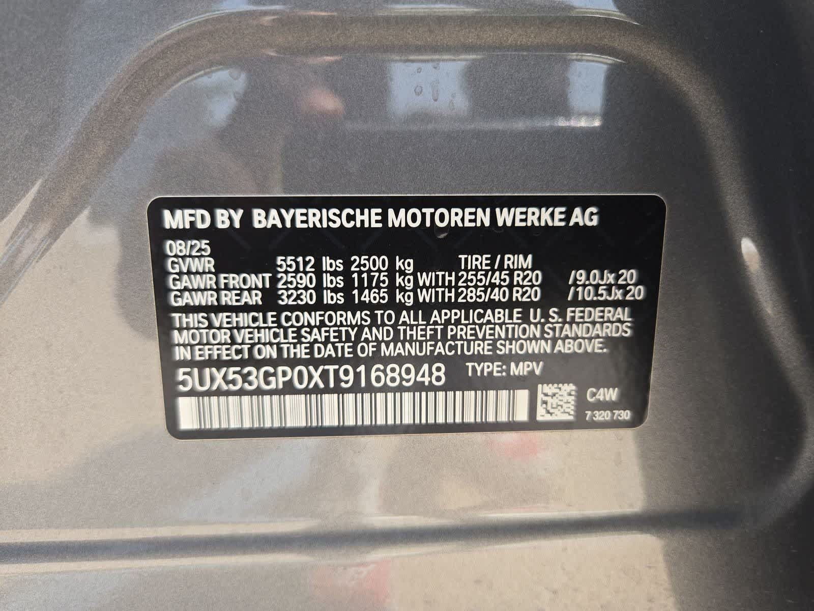 Used 2026 BMW X3 xDrive30i w/ Convenience Package AWD/4WD image 35
