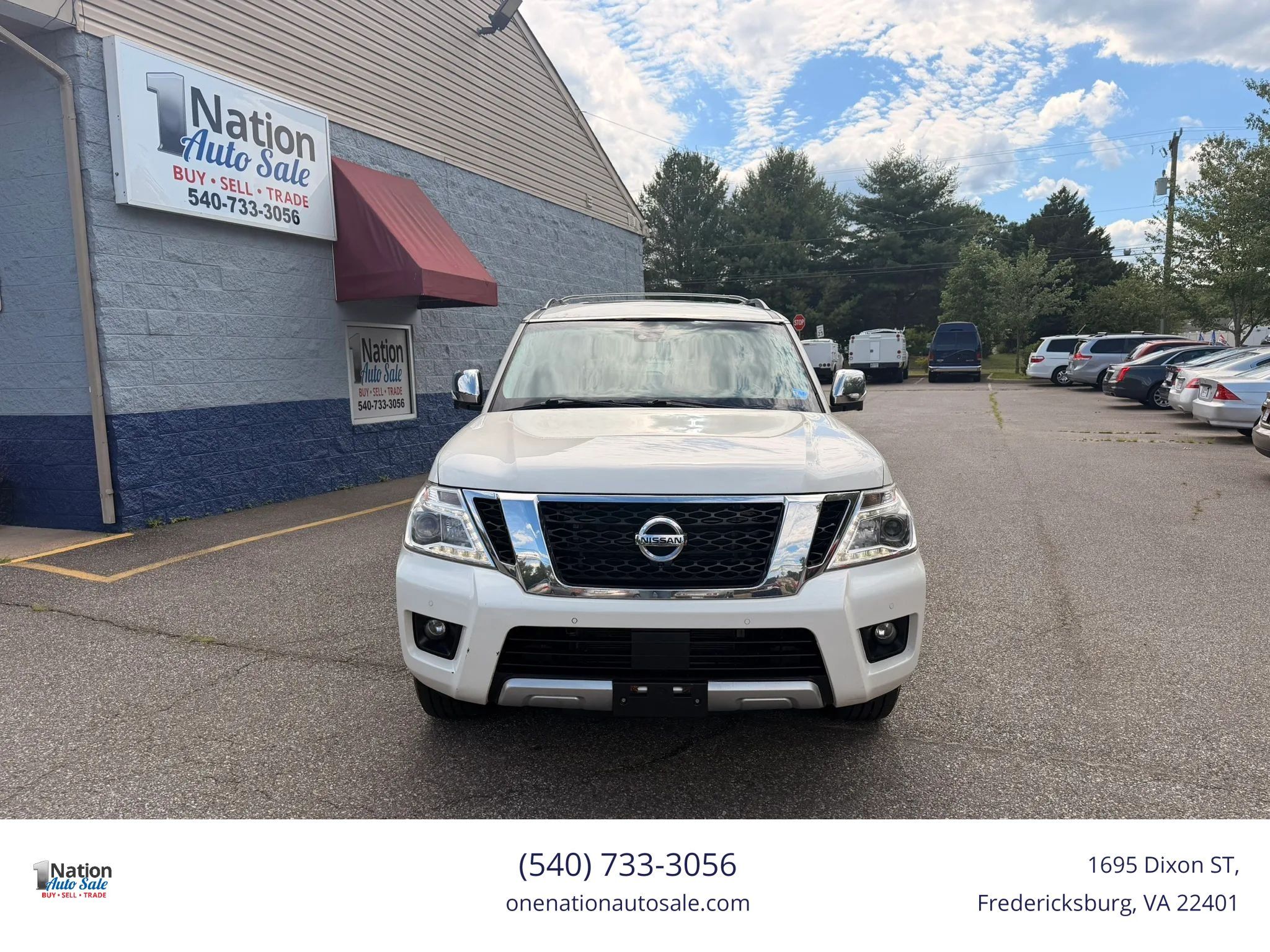 Used 2017 Nissan Armada Platinum w/ Captain Seat Package AWD/4WD image 2