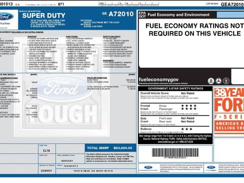 Used 2016 Ford F250 Lariat w/ Chrome Package AWD/4WD image 3