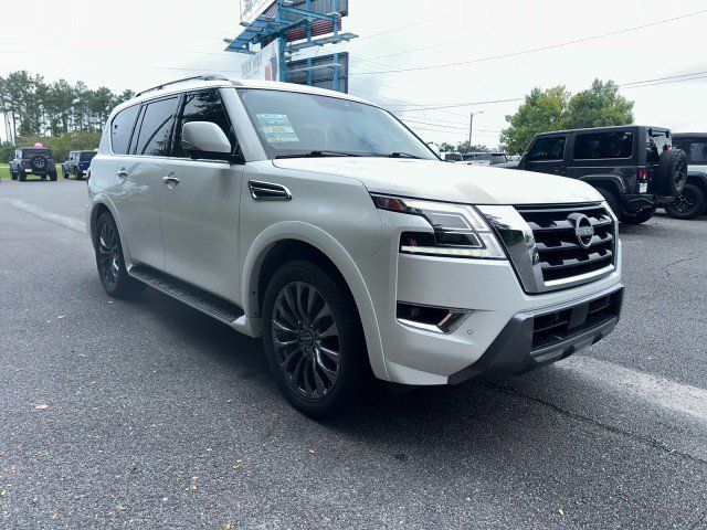 Used 2023 Nissan Armada Platinum w/ Captain's Chairs Package AWD/4WD image 6