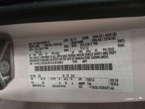 Used 2015 Ford Escape SE w/ Equipment Group 201A image 33