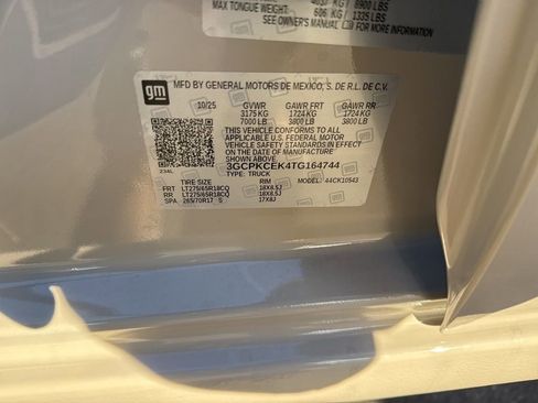 New 2026 Chevrolet Silverado 1500 Custom Trail Boss image 38