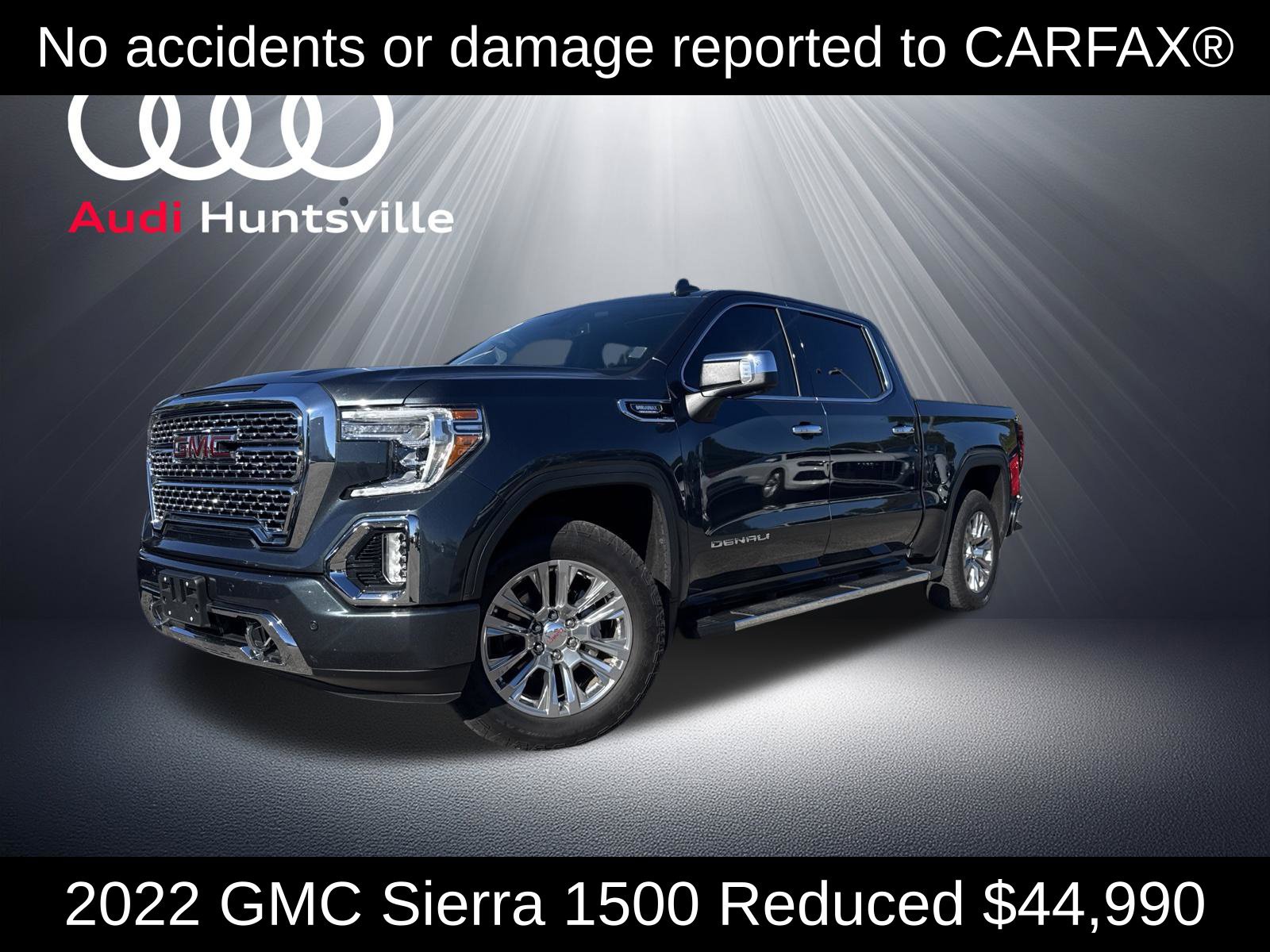 Used 2022 GMC Sierra 1500 Denali w/ Driver Alert Package II AWD/4WD 360° Tour