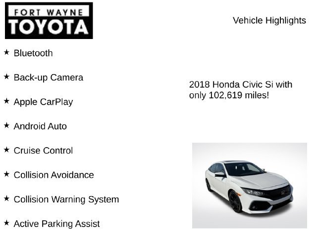 Used 2018 Honda Civic Si image 7