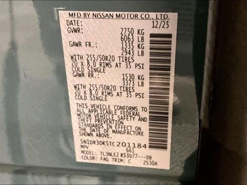 New 2026 Nissan Pathfinder Platinum image 40