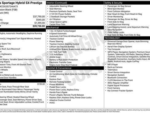 Certified 2025 Kia Sportage SX Prestige AWD/4WD image 10