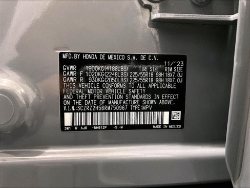 Used 2024 Honda HR-V Sport image 34