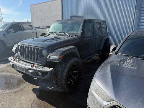 Used 2021 Jeep Wrangler Unlimited Rubicon w/ Uconnect 4C Nav & Sound Group AWD/4WD image 2