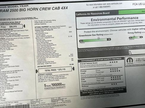New 2025 RAM 2500 Big Horn image 14