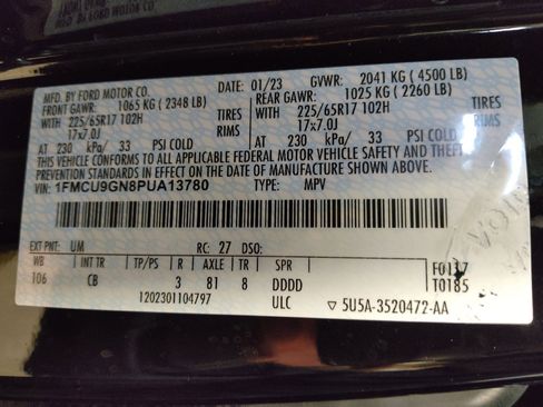 Used 2023 Ford Escape Active image 33