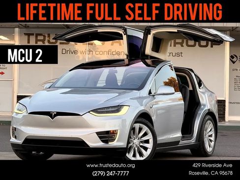Used 2017 Tesla Model X 75D AWD/4WD image 1