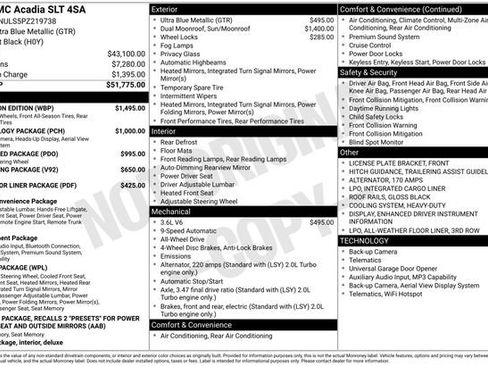 Used 2023 GMC Acadia SLT w/ Elevation Edition image 8