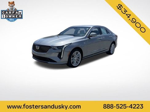 Certified 2023 Cadillac CT4 Premium Luxury AWD/4WD image 1