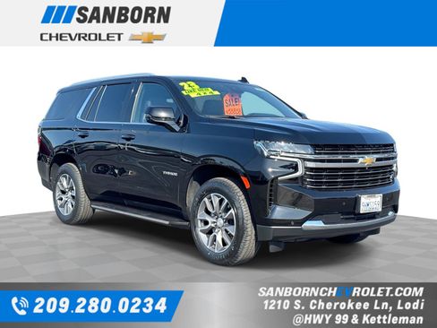 Certified 2023 Chevrolet Tahoe LT w/ LT Signature Package AWD/4WD image 1