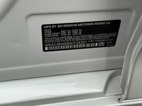 Used 2021 BMW 530i w/ Convenience Package RWD image 48