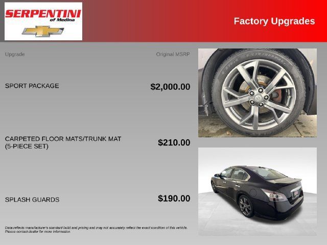 Used 2014 Nissan Maxima FWD image 5