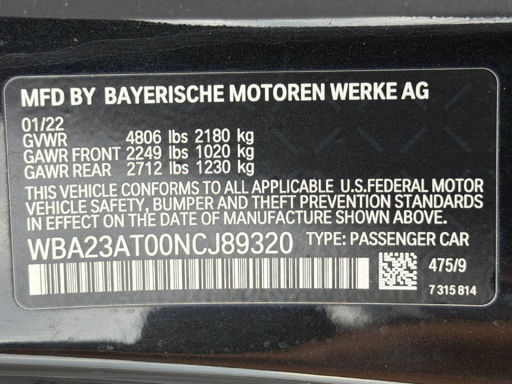 Used 2022 BMW 430i Convertible w/ Premium Package 2 RWD image 35