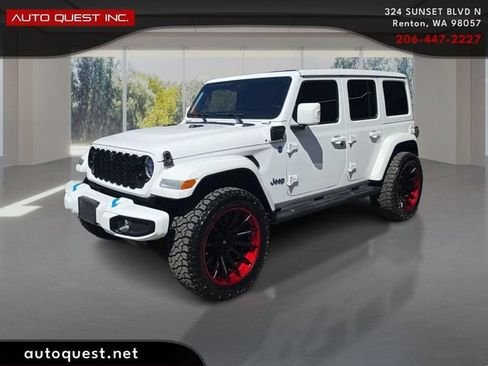 Used 2024 Jeep Wrangler High Altitude AWD/4WD image 1
