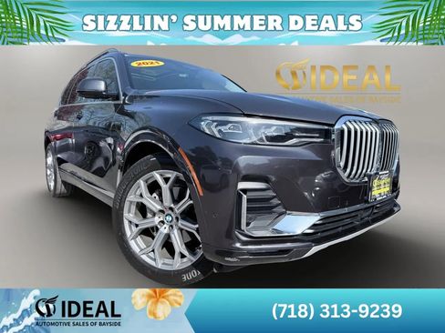 Used 2021 BMW X7 xDrive40i w/ Premium Package 2 AWD/4WD image 1