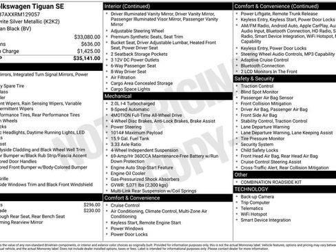 Used 2024 Volkswagen Tiguan SE image 7