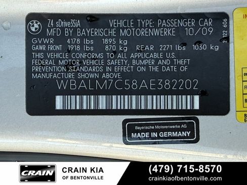 Used 2010 BMW Z4 sDrive35i image 31