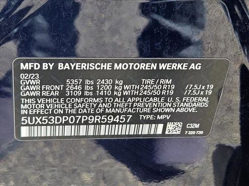 Certified 2023 BMW X3 xDrive30i w/ Premium Package AWD/4WD image 24
