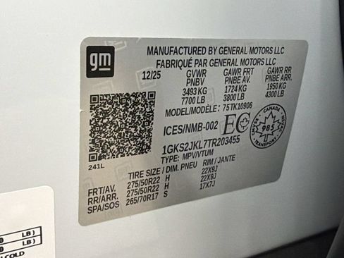 Used 2026 GMC Yukon XL Denali w/ Sun & Power Step Package AWD/4WD image 40
