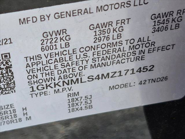 Used 2021 GMC Acadia SLT FWD image 15