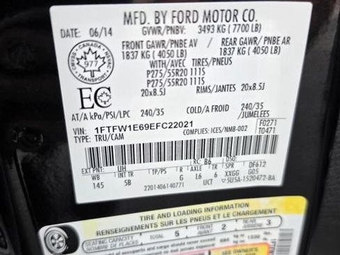 Used 2014 Ford F150 FX4 w/ Equipment Group 402A Luxury AWD/4WD image 21