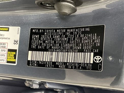 Certified 2024 Toyota Corolla LE image 36