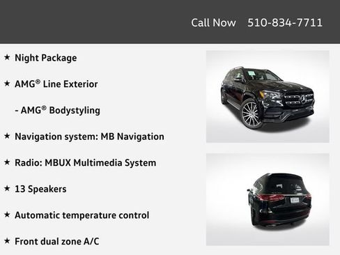 Used 2023 Mercedes-Benz GLS 450 4MATIC w/ AMG Line Exterior image 4