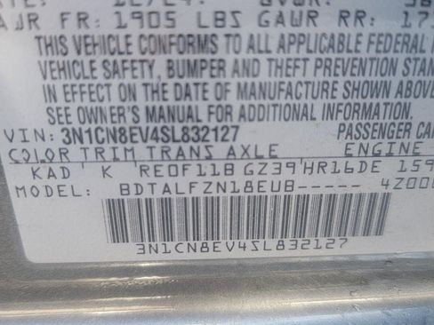 Certified 2025 Nissan Versa SV w/ Trunk Package image 32