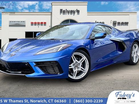 Used 2021 Chevrolet Corvette Stingray Preferred Cpe w/ Battery Protection Package RWD image 1