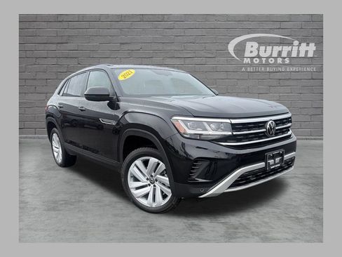 Used 2021 Volkswagen Atlas Cross Sport SE w/ Panoramic Sunroof Package AWD/4WD image 1