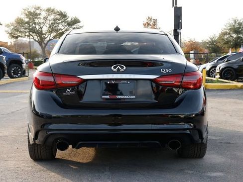 Used 2021 INFINITI Q50 Luxe w/ Seat & Sound Package image 7