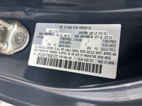 Used 2021 MAZDA MX-5 Miata RF Grand Touring RWD image 26