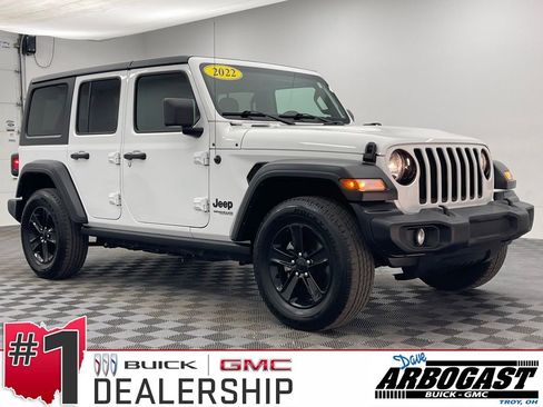 Used 2022 Jeep Wrangler Unlimited Sport AWD/4WD image 1