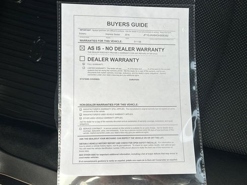 Used 2016 Subaru Impreza 2.0i AWD/4WD image 27