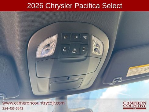 New 2026 Chrysler Pacifica Select w/ S Appearance Package FWD image 16