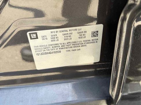 Used 2016 Chevrolet Sonic LT FWD image 19