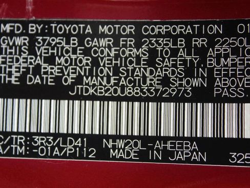 Used 2008 Toyota Prius FWD image 8