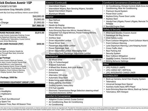 New 2026 Buick Enclave Avenir w/ Super Cruise Package image 38