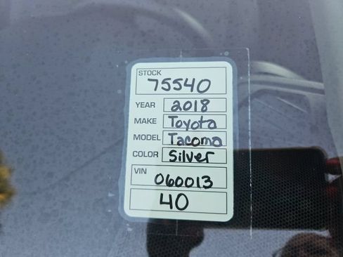 Used 2018 Toyota Tacoma SR w/ SR Convenience Package AWD/4WD image 21